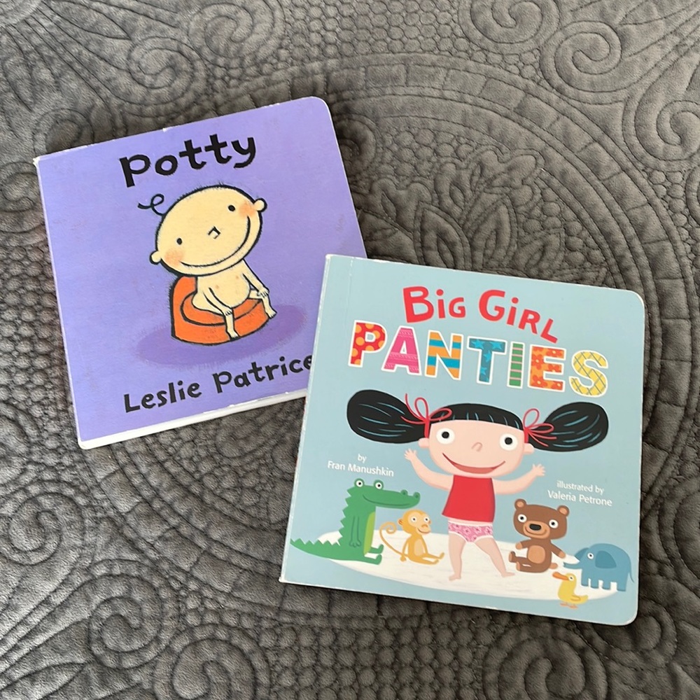2 toddler potty books